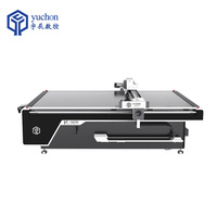 Plotter de corte plano digital 1625, cortador automático de papel, máquina cortadora de cuchillos oscilantes para Cartón, caja de cartón gris