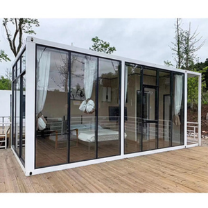 20ft 40ft pequeños fabricantes residencia construir playa pequeño trabajo desmontable paquete plano <span class=keywords><strong>casa</strong></span> contenedor con baño y cocina - Product Image 4