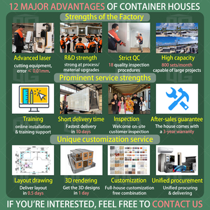 20 футов 30 футов 40 футов расширяемый контейнерный дом мобильный дом для отеля офисная вилла больница на открытом воздухе - Product Image 5