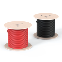 Câble PV réticulé 4mm² 6mm² 10mm² H1Z2Z2-K, fil solaire double isolation anti-UV pour système photovoltaïque