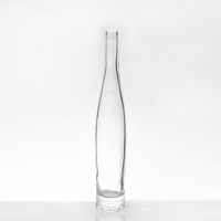 Handgefertigte Swing-Top Glasflasche 750ml 1000ml Runde Tulpenförmige Klare Leere Flasche für Wein- und Likör-Aufbewahrung
