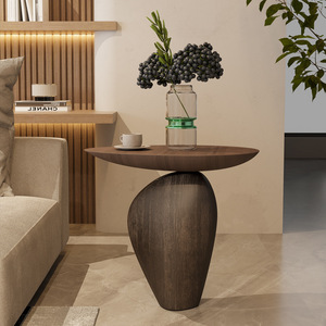 Muebles para el hogar de estilo Yibeizi Wabi-Sabi, sofá de esquina creativo con guijarros artísticos para diseño de modelo de sala de estar - Product Image 2