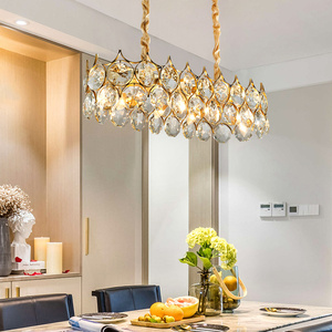 Elegant Modern Crystal Chandelier with Glass Beads for Home <strong>Office</strong> Dining Room Hotel Lobby Wedding Venue <strong>Lighting</strong> <strong>Fixtures</strong> - Product Image 1