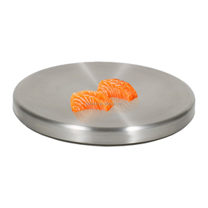 Plateau de congélation rond en acier inoxydable de qualité alimentaire, robuste, pour cuisine et restaurant - Product Image 2