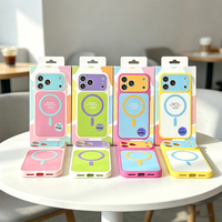 Étui de téléphone magnétique JOYPORODO B536 assorti aux couleurs pour iPhone 18 Promax, étui de téléphone tendance pour Apple 18 Pro, nouveau modèle 17/16