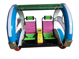 Precio al por mayor comercial al aire libre 360 grados Parque de Atracciones feliz paseos coche rodante - Product Image 4