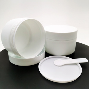 กระปุกครีมบำรุงผิวหน้าขนาดใหญ่ 200 กรัม ปากกว้าง ผลิตจากพลาสติก PP พร้อมช้อน ใช้สำหรับครีมมาส์กหน้า บัตเตอร์ บอดี้สครับ บาล์ม และสไลม์ - Product Image 5