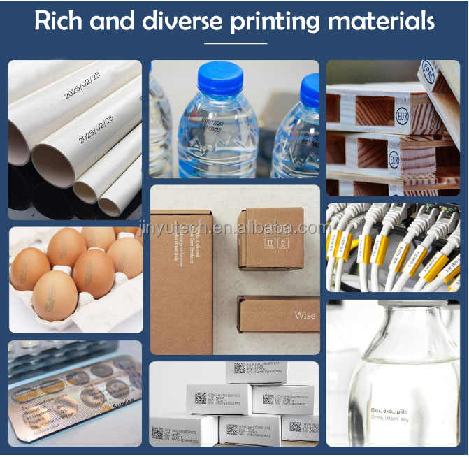 Portable Handheld Mini Inkjet Printer for Wood Fabric Leather Cardboard ...