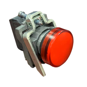 ไฟแสดงสถานะ LED สีแดง XB4BVM4 230V AC ขนาด 22 มม. พร้อมกรอบโลหะ - Product Image 1