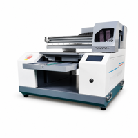 Impresora UV A3 de Cama Plana, Mini Impresora UV con Área de Impresión de 300x420mm, Cabezal de Impresión 4720, USB, AC220V, para Vidrio, Acrílico, Letreros y Regalos