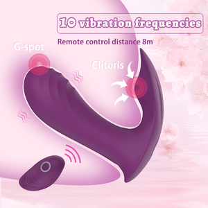 Ylove Venta caliente Masajeador de control remoto inalámbrico <span class=keywords><strong>Vagina</strong></span> Juguetes sexuales Vibrador Juguetes Usable G-Spot APP-Pareja Mariposas - Product Image 3