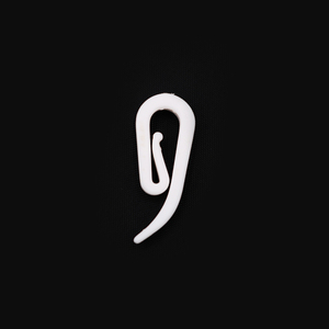 2023 Bathroom Clear <strong>White</strong> Plastic Shower <strong>Curtain</strong> <strong>Rings</strong> Hooks Bathroom <strong>Curtain</strong> Poles Tracks &amp; Accessories for Easy Hanging - Product Image 1