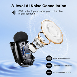 Micrófono Lavalier Inalámbrico <span class=keywords><strong>BOYA</strong></span> MINI para iPhone, Teléfono Android, Cámara, Vlog, Entrevista, Transmisión en Vivo, Micrófono <span class=keywords><strong>de</strong></span> <span class=keywords><strong>Solapa</strong></span> Inalámbrico - Product Image 4