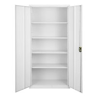 Armoire d'archives en métal de classeur de bureau avec la serrure et les étagères réglables