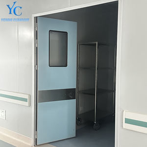 Extérieur <span class=keywords><strong>intérieur</strong></span> industriel <span class=keywords><strong>de</strong></span> conception d'oscillation <span class=keywords><strong>de</strong></span> porte d'acier inoxydable 304 pour l'usage d'atelier d'hôpital - Product Image 4