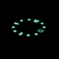 Cadran de montre luminescent super vert de 28,5 mm à 30 couches, adapté aux montres japonaises NH35/6 modifiées, plongée SKX007/SPR777