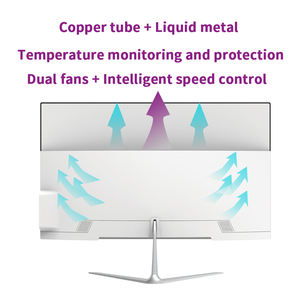 PC tout-en-un 24/27 pouces <span class=keywords><strong>Intel</strong></span> <span class=keywords><strong>Core</strong></span> I7 Ordinateur de bureau de jeu OEM avec <span class=keywords><strong>pour</strong></span> RTX 2080 DDR3 RAM Interface VGA - Product Image 5