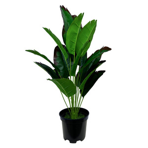 Plante artificielle en feuilles de bananier, 75 cm de haut, simulation réaliste, décoration intérieure, maison, hôtel, verdure - Product Image 4