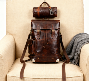 Nhà Sản Xuất Thời Trang Da Máy Ảnh Ba Lô Nhỏ Gọn Tân Có thể Thay Đổi Dây Đeo Mịn Kết Thúc Tối thiểu Trang Trí Nội Thất Cho Đô Thị Bắn - Product Image 2