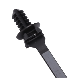 Attaches-câbles autobloquantes en nylon 66 de type <span class=keywords><strong>sapin</strong></span> 5,5*100mm X30 pour applications électriques, avec plaque d'ouverture 6,5-7,2mm - Product Image 1