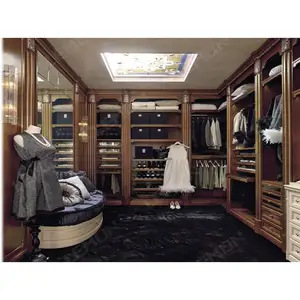 خزانة ملابس خشبية خزانة ملابس خشبية مصممة خصيصاً حسب الطلب