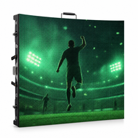 Pantalla LED de Alquiler para Exteriores P3.91 a Todo Color, Alto Brillo 5000cd, 120Hz, 4K, IP65, Impermeable, Curva, con CMS Basado en la Nube