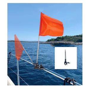 Vendita calda stampato personalizzato 30*45cm poliestere <span class=keywords><strong>Mini</strong></span> bandiere bel prezzo del cruscotto bandiera titolare per Golf auto barca decorazione in fibra di vetro - Product Image 2