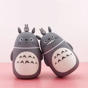 Tasse à thé en verre de dessin animé <span class=keywords><strong>Totoro</strong></span> Tasse à bouteille d'eau portable Double résistant à la chaleur Lovely My <span class=keywords><strong>Totoro</strong></span> Student Kid Mug avec couvercle à boire - Product Image 1