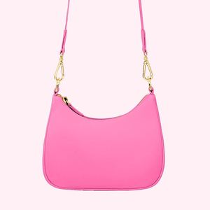 Sac bandoulière hobo ajustable en nylon multicolore personnalisé pour femme, imperméable, écologique, durable et tendance - Product Image 3