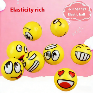 New Yellow PU Material Eco-friendly Elastic Decompression Vent Children's Promotional Toy for Boys and Girls <strong>Small</strong> <strong>Gift</strong> Bouncy - Product Image 5