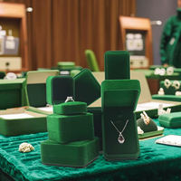 Boîte à bijoux élégante et personnalisée de luxe, boîte à bijoux personnalisée pour bracelets, colliers, boucles d'oreilles et bagues, emballage