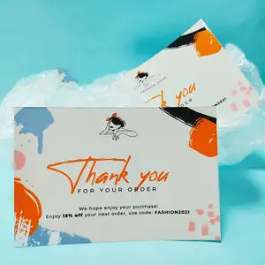 Shanli 종이 인쇄 선물 마케팅 팜플렛 비디오 명함 로고 감사 카드