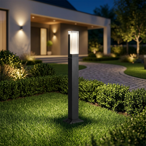 Fabrication sur mesure de lampadaires LED électriques modernes en aluminium IP65 étanches pour jardin, aménagement paysager commercial, parc, villa, allée - Product Image 5