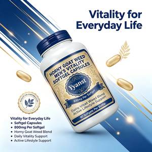 Extrait de Horny Goat Weed en capsules molles – Complément Herbal pour Soutenir la Vitalité Quotidienne des Hommes et Maintenir un Mode de Vie Actif pour Hommes Adultes - Product Image 4