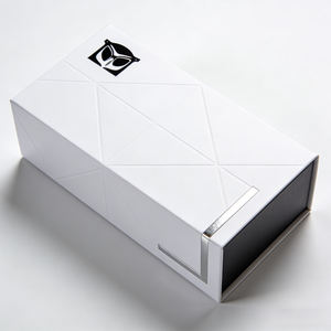 高級ロゴ入り小型サングラス用パッケージフォルダ、環境に優しい丈夫なベルベット裏地付き - Product Image 1