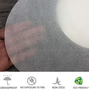 4.3"x4.3" 논스틱 정사각형 시트 퍼크먼트 페이퍼 햄버거 패티 페이퍼 (버거 프레스용, 다진 고기용) - Product Image 4