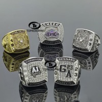 Bague de championnat personnalisée avec numéro, pour équipe technique locale, ensemble universitaire, modèle 2026