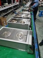 Barbecue Grill Commercial d'extérieur, de haute qualité, Table, Grill professionnel au gaz, neuf