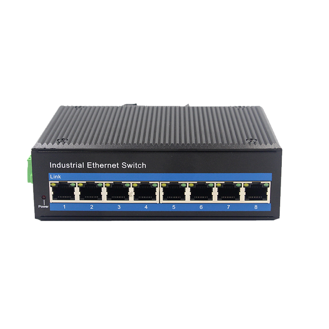 8 Electrical Port 1000M Gigabit Unmanaged Industrial Network Switch