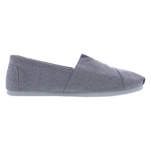 Zapatos Clásicos Toms para Hombre, Talla 12, Color: Gris/Blanco Tejido - Product Image 2