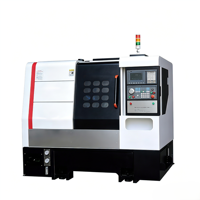 Tour CNC à banc incliné YH46C économique pour le métal avec tourelle motorisée à axe C pour la production d'arbres, de disques et de pièces rotatives à brides