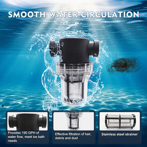 Mini Enfriador de Agua de 0.5HP, 110V/220V, Refrigerado por Aire, para Recuperación Deportiva, Bomba de Agua Fría, Baño de Hielo, Refrigerante Ecológico - Product Image 4