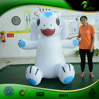 Globo Inflable de Pokémon, Conejo Inflable, Globo de Dibujos Animados en 3D, Conejo de Pascua
