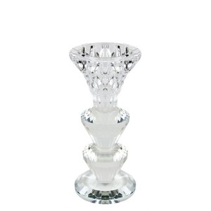 Porte-bougie chauffe-plat en verre moyen, support décoratif pour bougie, luminaire d'intérieur - Product Image 1