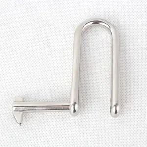 Good Quality Stainless Steel Marine Hardware Hayard D Shackle With Self Locking Screw Pin