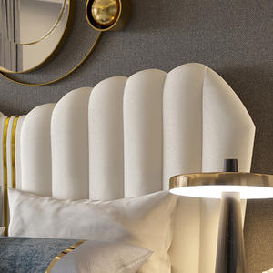 CK152 Estructura de Cama Europea de Alta Calidad, Último Modelo en Tela, Muebles de Dormitorio Modernos y Elegantes, Camas Tapizadas Dobles, King y Queen Size - Product Image 3