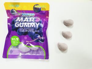 Embalaje personalizado aireación gomoso caramelo en forma de gota de lluvia malvavisco amargo afrutado amargo sabor leche/gelatina de uva al por mayor - Product Image 4