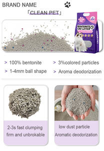 Litière pour <span class=keywords><strong>chat</strong></span> en bentonite écologique en forme de boule 4kg 5L, contrôle rapide des odeurs, sans poussière, parfum <span class=keywords><strong>café</strong></span> et pomme - Product Image 6