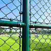 Clôture en treillis soudé revêtue de PVC, installation facile, entretien réduit, clôture en treillis soudé diamant pour enclos extérieur