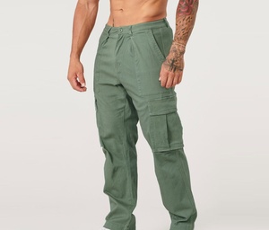 <span class=keywords><strong>Pantaloni</strong></span> Cargo da Uomo Multicolore a Vita Media, Traspiranti, ad Asciugatura Rapida, Resistenti, <span class=keywords><strong>con</strong></span> Grandi Tasche, Casual - Product Image 3